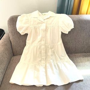 Short white dress | Derek Heart